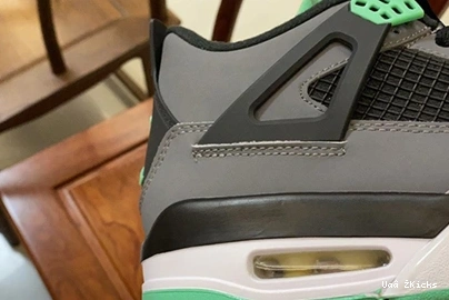 505 308497-033  Jordan Green 4 Glow Retro BestValue 0807